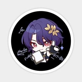 Honkai Star Rail Chibi Dr Ratio 3 Magnet